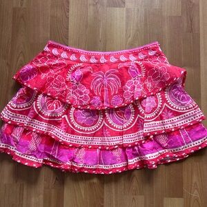 FARM RIO Summer Sunrise Mini Skirt